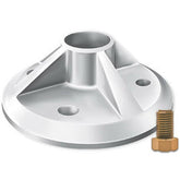 IronRidge QBase Base (incl.base to post h/w), Mill (Priced as each)